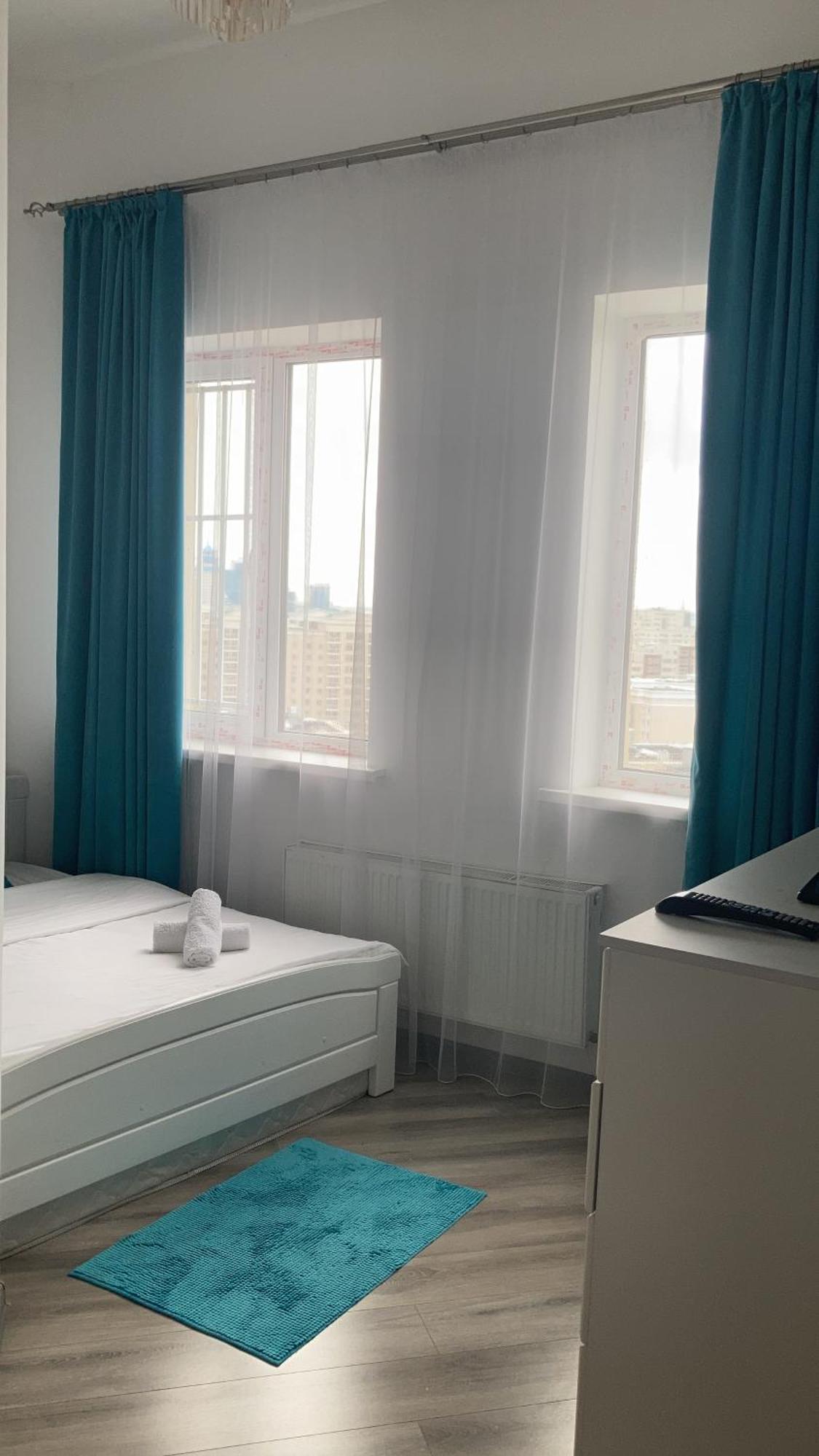 Уютная Квартира С Террасой В Сердце Столицы Apartamento Taldykol Exterior foto